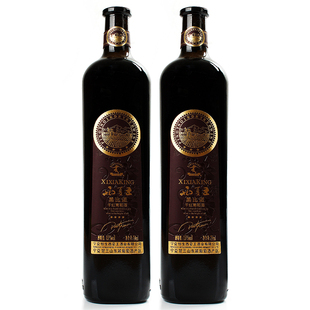 宁夏红葡萄酒红酒贺兰山东麓西夏王黑比诺干红葡萄酒750ml*6瓶