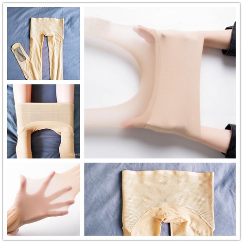 透气型易裁剪无缝无痕连裤袜