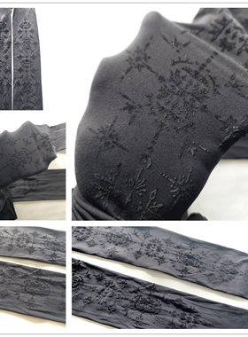 独家【星月圣城哥特风裤袜】60d高密洛丽塔暗黑风奶白色性感过膝