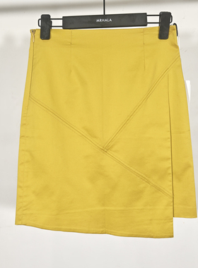 风笛  短裙秋冬装女士修身包臀裙短裙子1Y35361原499