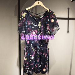 飘蕾专柜正品2022夏女装PR521702L0361时尚显瘦裙子