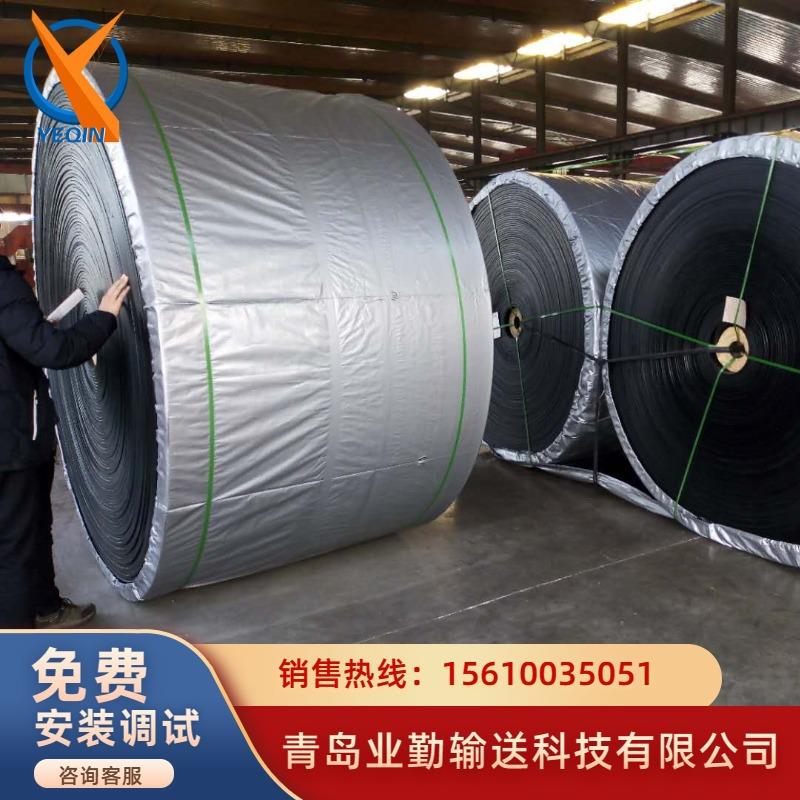 耐酸碱耐腐蚀输送带EP/NN织物芯运输带化工厂用橡胶传输带