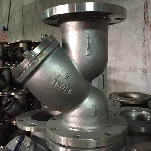 GL41法兰过滤器304不锈钢Y型蓝式厂家可清洗