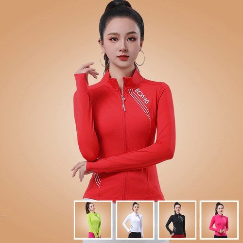 广场舞服装女春秋新款速干长袖