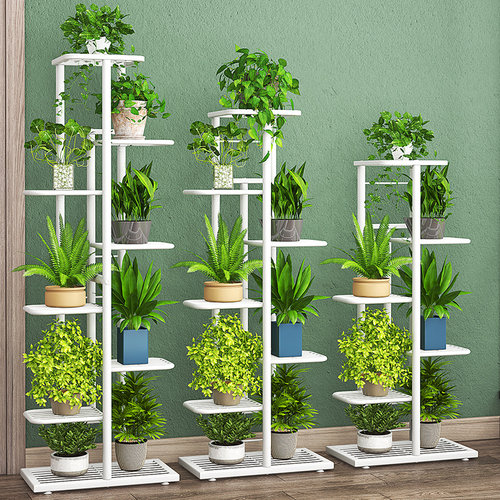 铁艺花架子客厅落地式花盆架室内