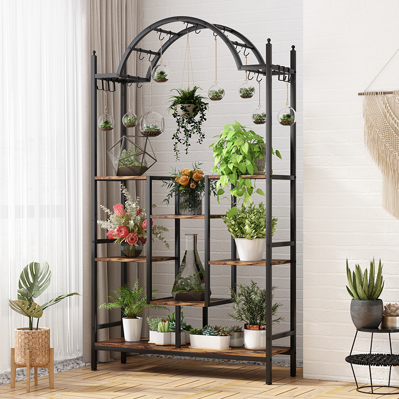花架置物架客厅落地式阳台植物架