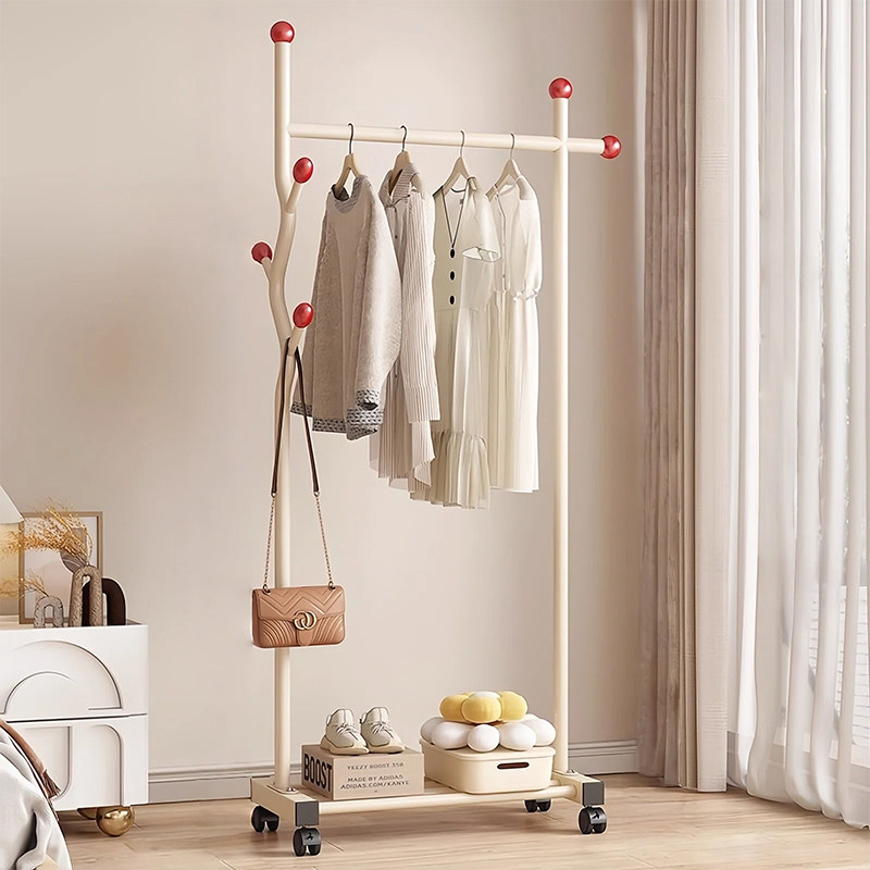 晾衣架落地家用可移动室内简易