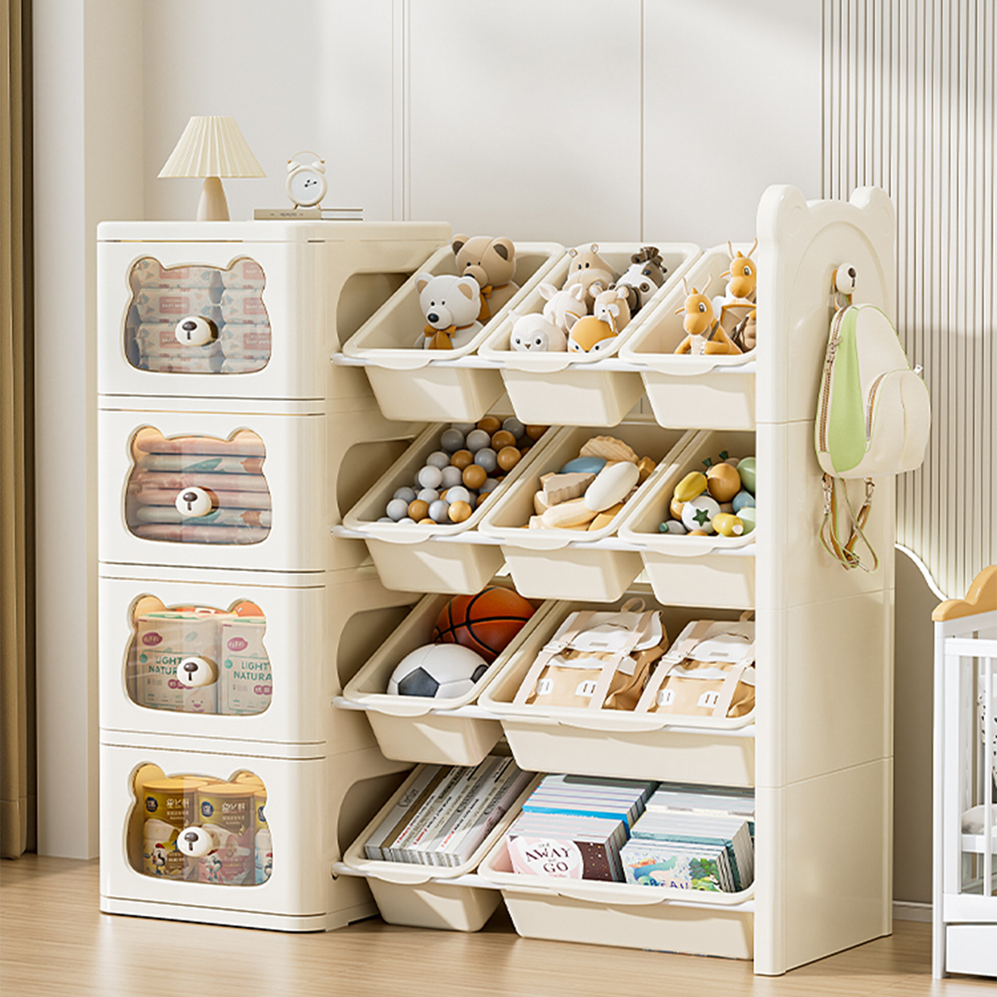 儿童玩具收纳柜家用宝宝婴儿家具分类零食置物架杂物储物整理神器,住宅家具,儿童储物架/收纳架,淘宝优惠券,粉丝福利购,淘宝优惠卷