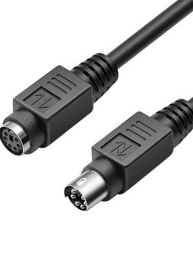 PS2延长线圆口6针键盘鼠标加长线