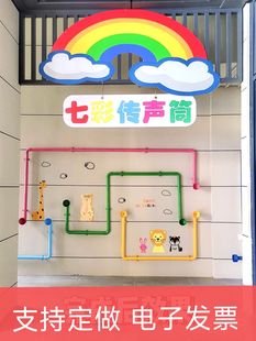 幼儿园pc管传声筒户外游戏材料搭建安吉感统设备体育活动器材玩水