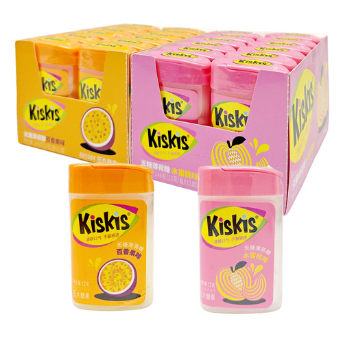 KisKis酷滋无糖薄荷糖12克/盒