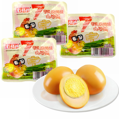 南北特盐焗风味卤鸡蛋30g/个无壳