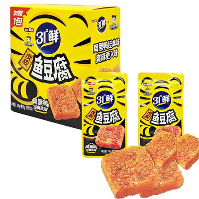 盐津铺子虎皮鱼豆腐198g/盒