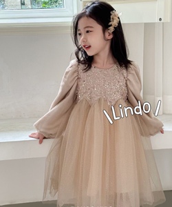 Lindo家商场正品儿童礼服品牌高定连衣裙女童连衣裙