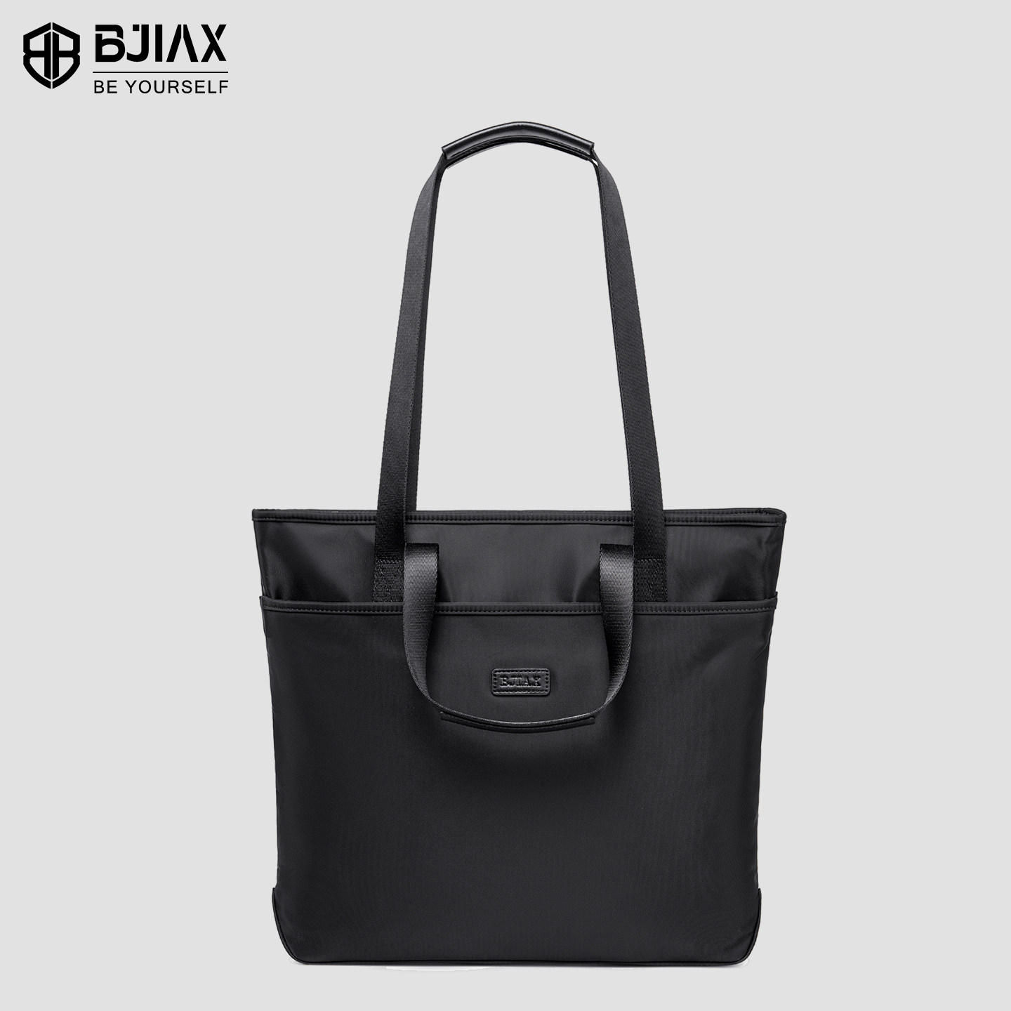 BJIAX/宝加西斜挎单肩大容量公文包男商务多层手提包14寸电脑包