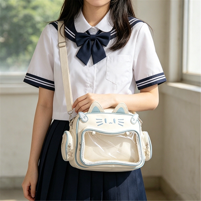 2026热卖小猫许愿集痛包吧唧包女