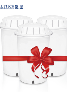 【新款】聚蓝bluetech三代F004家用理智滤芯 适配二代滤水壶