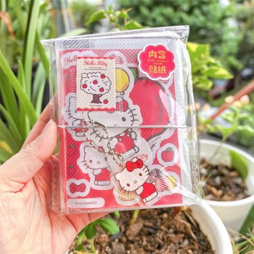 正版凯蒂猫活页本小女孩追星爱豆小卡收纳学生手账本名创优品同款