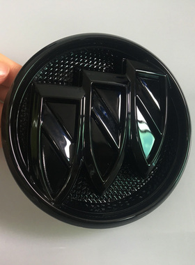 适用于09 10 11 12 13年君越改装黑色原车中网标君威GS前后车标