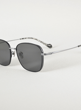 日系方形高端开车墨镜复古潮流