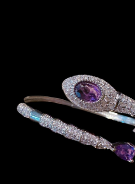 巴西粉紫玉髓玛瑙葫芦项链冰透水灵镀18K金紫冰玉髓平安扣项链