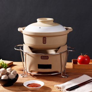 老式炭炉商用土砂锅碳火锅煲炉子港式打边炉锅一体围炉煮茶碳火炉