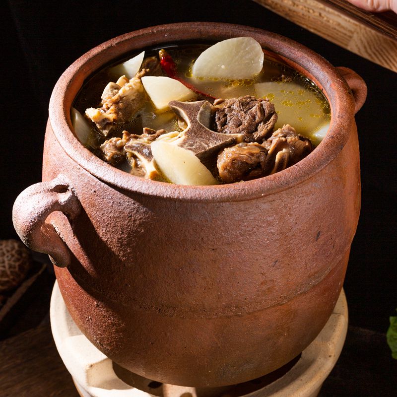 老式手工耐高温砂锅煨汤陶罐瓦煲