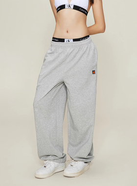 SMILE DDD调节卫裤薄款女夏季美式街头宽松嘻哈街舞爵士舞休闲裤