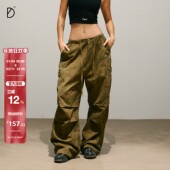 DDD荆棘工装 落伞裤 夏轻薄耐磨运动透气宽松嘻哈街舞工装 SMILE 裤