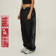DDD网眼长裤 小个子直筒束脚大码 嘻哈hiphop街舞美式 SMILE 运动裤