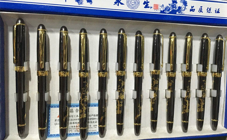 包邮永生钢笔 320 美工笔 学生钢笔 书法笔 钢笔 墨水笔 弯头钢笔