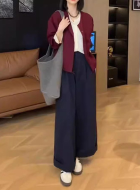 今年流行特惠24806大爱美依缘2025秋季新韩版宽松长袖假两件上衣