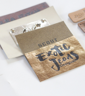 皮牌皮标工厂加工印刷私人定制logo纹绣牌批量字真皮皮标皮革印字