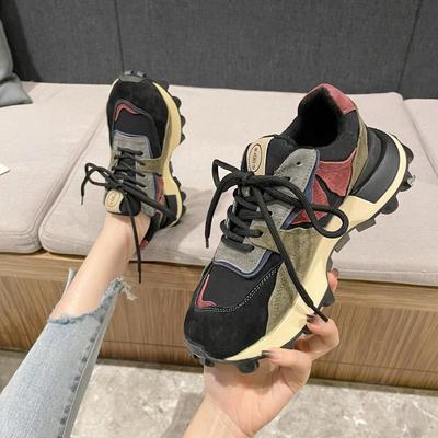 华夫小蛮腰阿甘鞋女休闲运动鞋