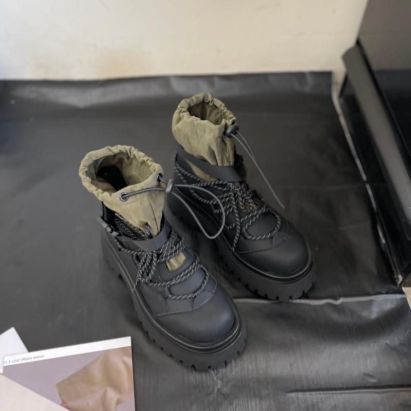 厚底马丁靴女2024新款