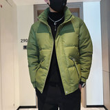 CF102-P138控178社会小伙店主风立领棉衣外套潮流棉服男黑3，男装棉衣，电商A343