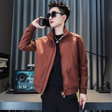 JK185-P98控138春季新款社会小伙潮店主风夹克男外套红1，男装夹克，电商A343