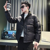 CF86-P148控198社会小伙立领ins棉衣外套潮流羽绒服男绿1，男装羽绒服，电商A343