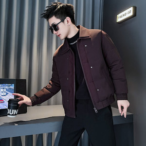 CF135-P138 控178 社会小伙店主风棉衣外套潮流棉服男 咖1图片