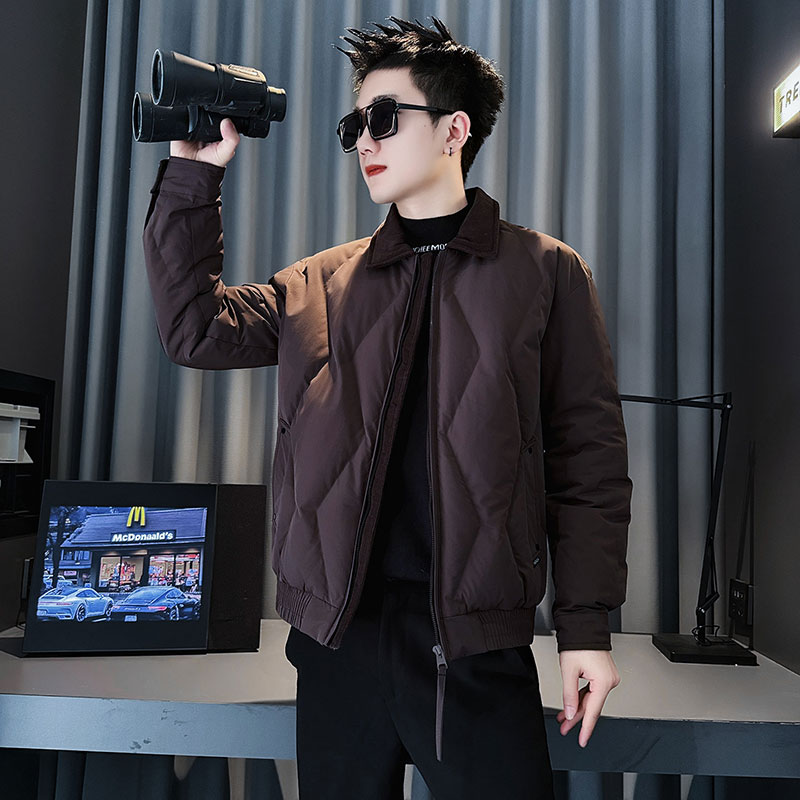 CF137-P138控178社会小伙店主风棉衣外套潮流棉服男黄,男装棉衣,电商A343