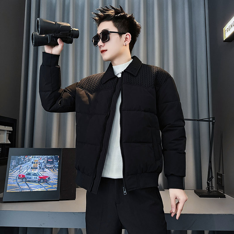CF139-P138控178社会小伙店主风棉衣外套潮流棉服男绿,男装棉衣,电商A343