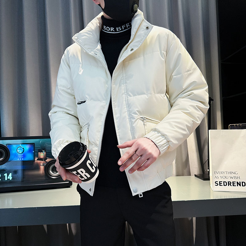 CF102-P138控178社会小伙店主风立领棉衣外套潮流棉服男黑3,男装棉衣,电商A343