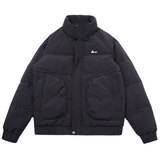 CF143-P138控178社会小伙店主风假两件棉衣外套潮流棉服男咖，男装棉衣，电商A343