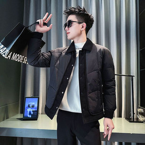 CF128-P138 控178 社会小伙店主风棉衣外套潮流棉服男咖1图片