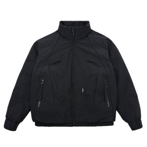 CF154-P138 控178 社会小伙点店主风棉衣外套潮流棉服男棉袄 黑图片