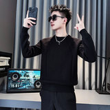 MY199-P78 控98 社会小伙店主风毛衣打底男针织衫线衣 黑1,男装针织衫/毛衣,电商A343,电商基地 MY199-P78 控98 社会小伙店主风毛衣打底男针织衫线衣 黑1,男装针织衫/毛衣,电商A343,电商基地