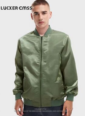 LUKER CMSS潮牌棉服男士秋冬季新款复古加绒加厚保暖棉衣夹克外套