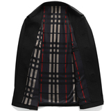 中老年干部装男士秋季爸爸装夹克商务休闲翻领行政外套JK007P60，男装夹克，星座1010A-1