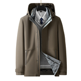 【399】中老年可卸内胆羽绒服男鹅绒服冬装外套3036P268，男装羽绒服，星座1010A-1