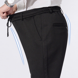 常年有货春装中老年高弹力休闲裤男士运动裤男松紧腰长裤5368P30，男装休闲裤，星座1010A-1